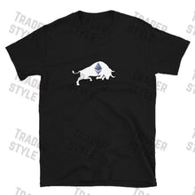 Load image into Gallery viewer, Ethereum ETH bull black t-shirt front