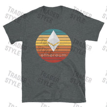 Load image into Gallery viewer, Ethereum sunset retro graphic detail