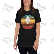 Load image into Gallery viewer, Ethereum ETH bull t-shirt side view