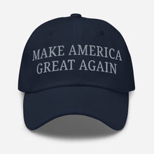 Load image into Gallery viewer, Make America Great Again Elon Musk Slogan Adjustable Baseball Cap