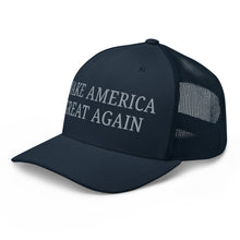 Load image into Gallery viewer, Make America Great Again Elon Musk MAGA  Slogan Trucker Cap