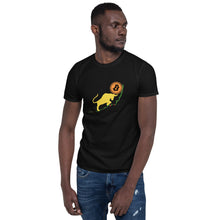 Load image into Gallery viewer, Bitcoin Bull Trend shirt tag detail