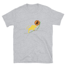 Load image into Gallery viewer, Bitcoin Bull Trend sport grey t-shirt