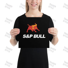 Load image into Gallery viewer, S&P 500 Raging Bull Poster