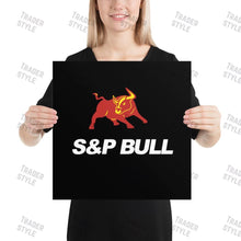 Load image into Gallery viewer, S&P 500 Raging Bull Poster