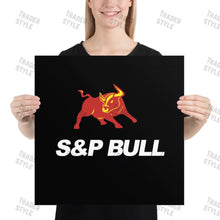 Load image into Gallery viewer, S&P 500 Raging Bull Poster