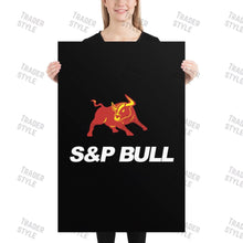 Load image into Gallery viewer, S&P 500 Raging Bull Poster