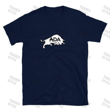 Load image into Gallery viewer, Adacoin Bull Black & White T-Shirt