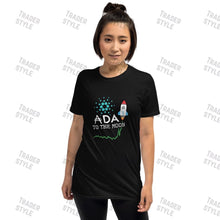 Load image into Gallery viewer, Cardano ADA to the Moon T-shirt