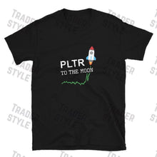 Load image into Gallery viewer, PLTR to the Moon White T-shirt