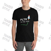 Load image into Gallery viewer, PLTR to the Moon White T-shirt