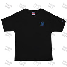 Load image into Gallery viewer, Cardano ADA Embroidery Champion T-shirt