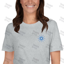 Load image into Gallery viewer, Cardano ADA Embroidery T-shirt