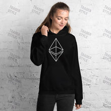Load image into Gallery viewer, Ethereum Outline Pullover Hoodie