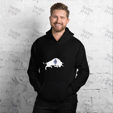 Load image into Gallery viewer, Ethereum Bull Pullover Hoodie
