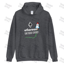 Load image into Gallery viewer, Ethereum to the Moon Pullover Hoodie