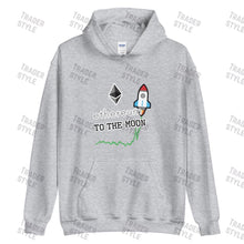 Load image into Gallery viewer, Ethereum to the Moon Pullover Hoodie