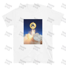 Load image into Gallery viewer, Adacoin to the Moon Rocket T-Shirt