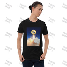 Load image into Gallery viewer, Adacoin to the Moon Rocket T-Shirt