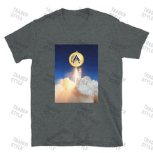 Load image into Gallery viewer, Adacoin to the Moon Rocket T-Shirt
