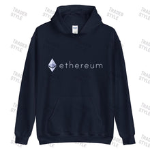 Load image into Gallery viewer, Ethereum Logo Classic Pullover Hoodie