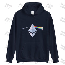Load image into Gallery viewer, Ethereum Rainbow Prism Pullover Hoodie