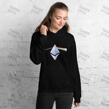 Load image into Gallery viewer, Ethereum Rainbow Prism Pullover Hoodie