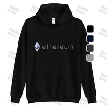 Load image into Gallery viewer, Ethereum Logo Classic Pullover Hoodie