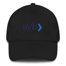 Load image into Gallery viewer, SVB Logo Silicon Bank Adjustable Baseball Cap