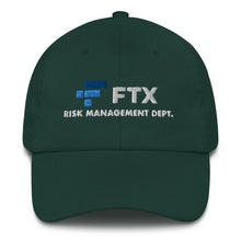 Load image into Gallery viewer, FTX Risk Management Dept 2022 Adjustable Baseball Cap