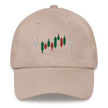 Load image into Gallery viewer, Trader Heartbeat Pulse Adjustable Baseball Cap