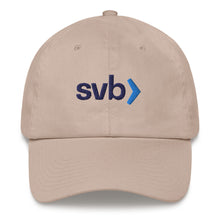 Load image into Gallery viewer, SVB Logo Silicon Bank Adjustable Baseball Cap