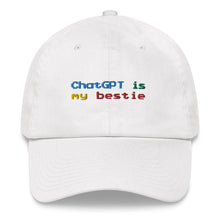Load image into Gallery viewer, ChatGPT is my Bestie Adjustable Baseball Cap