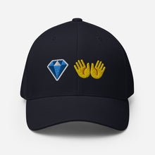 Load image into Gallery viewer, Diamond Hands Emoji Baseball Cap