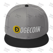 Load image into Gallery viewer, Dogecoin Logo Snapback Cap