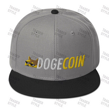 Load image into Gallery viewer, Dogecoin Thug Snapback Cap