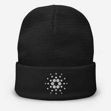 Load image into Gallery viewer, Cardano ADA White Logo Beanie
