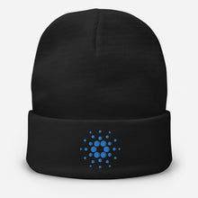 Load image into Gallery viewer, Cardano ADA Blue Logo Beanie