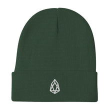 Load image into Gallery viewer, EOS Classic Logo Embroidered Beanie White