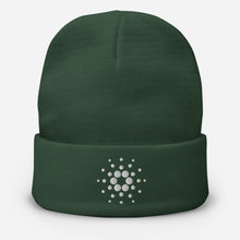 Load image into Gallery viewer, Cardano ADA White Logo Beanie