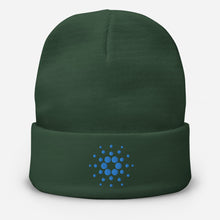 Load image into Gallery viewer, Cardano ADA Blue Logo Beanie