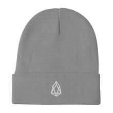 Load image into Gallery viewer, EOS Classic Logo Embroidered Beanie White