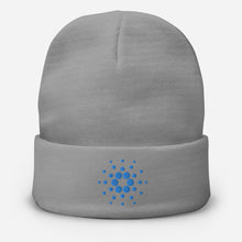 Load image into Gallery viewer, Cardano ADA Blue Logo Beanie