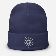 Load image into Gallery viewer, Cardano ADA White Logo Beanie