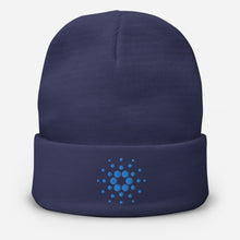 Load image into Gallery viewer, Cardano ADA Blue Logo Beanie
