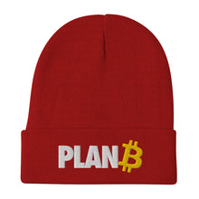 Load image into Gallery viewer, Bitcoin Plan B Beanie