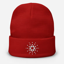 Load image into Gallery viewer, Cardano ADA White Logo Beanie