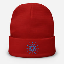 Load image into Gallery viewer, Cardano ADA Blue Logo Beanie