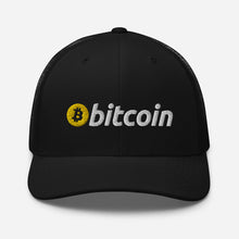 Load image into Gallery viewer, Bitcoin Bull Trucker Cap