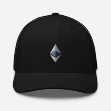 Load image into Gallery viewer, Ethereum Logo Trucker Cap
